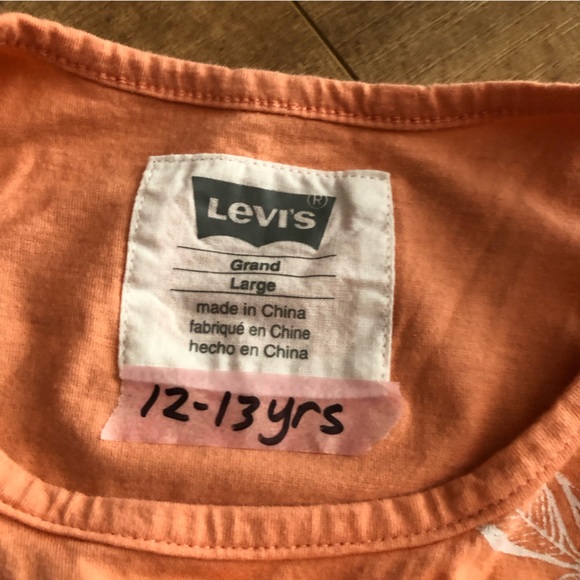 Levi’s cotton tank tops LOT of 2 size 12/13 - Picture 5 of 10